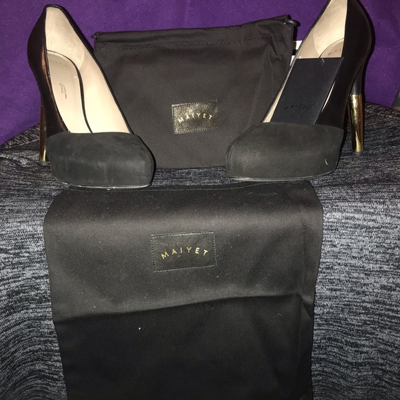 Black Maiyet Pumps - Picture 4 of 8